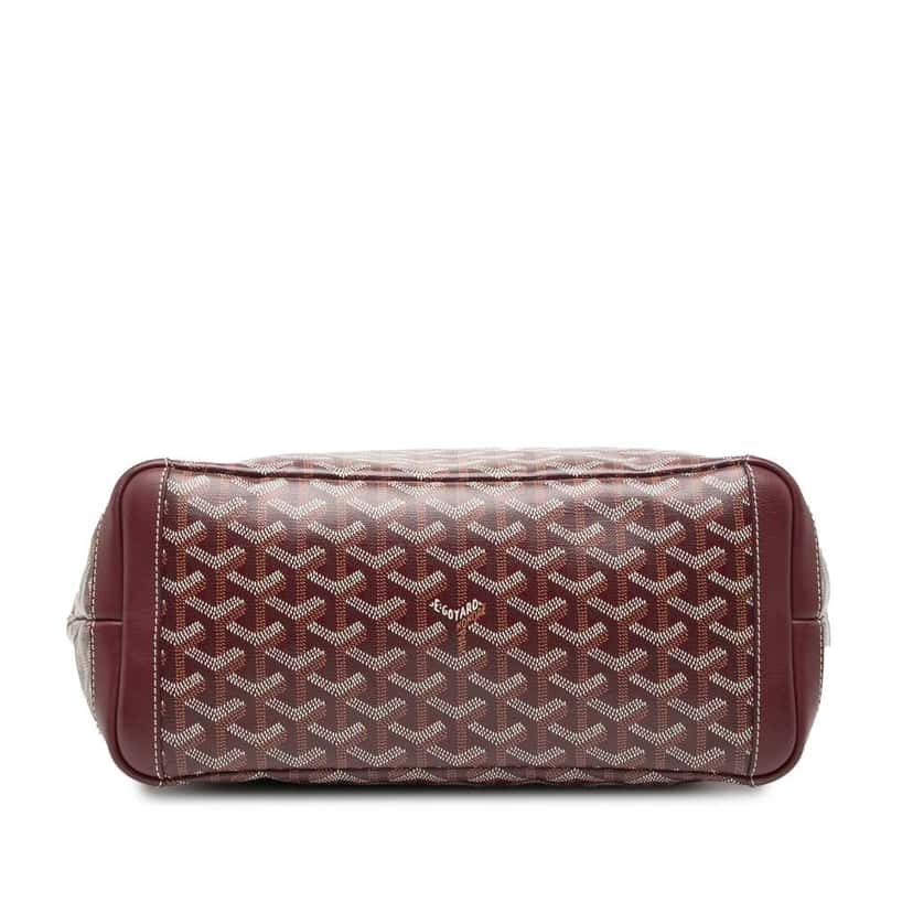 Goyard Goyardine Artois PM Red Canvas Good condition - Inside View