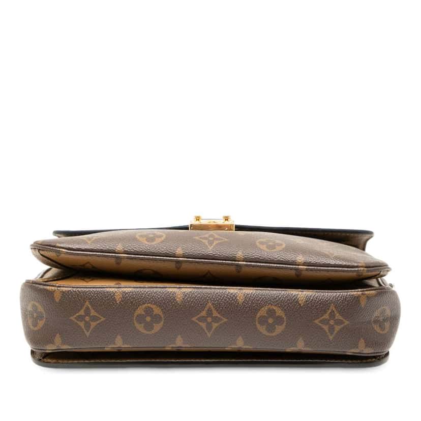Louis Vuitton Monogram Reverse Pochette Metis Brown Good condition - Inside View