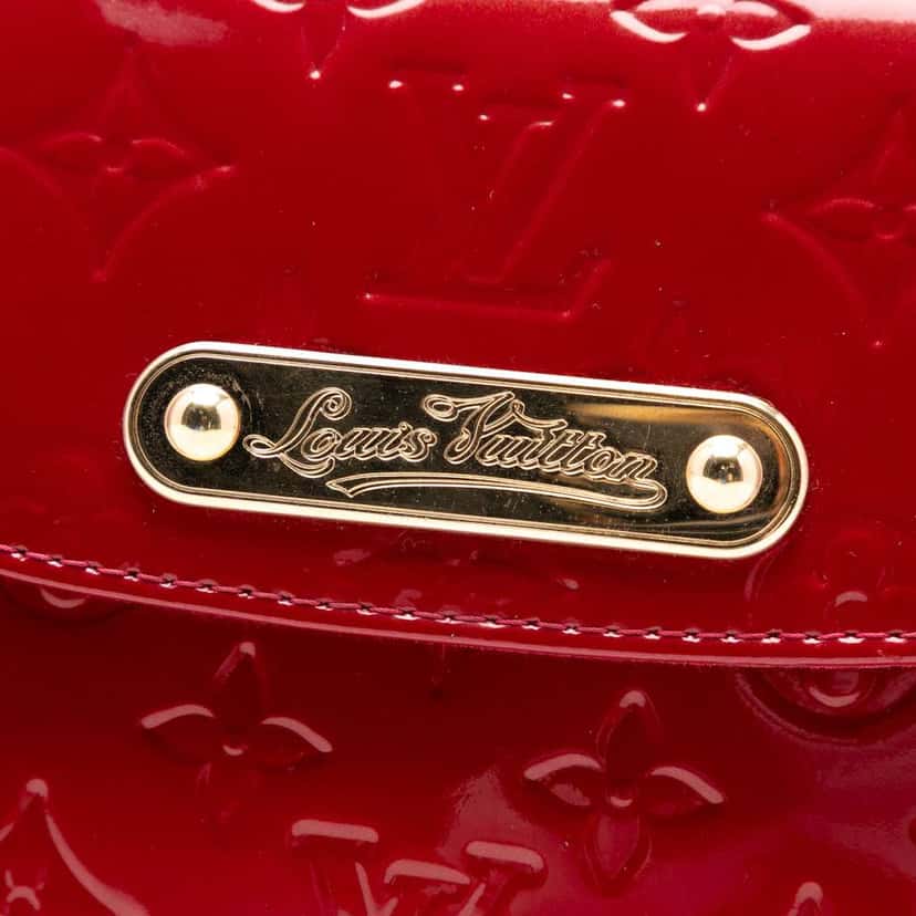 Louis Vuitton Monogram Vernis Rodeo Drive Red Leather Good condition - Box View