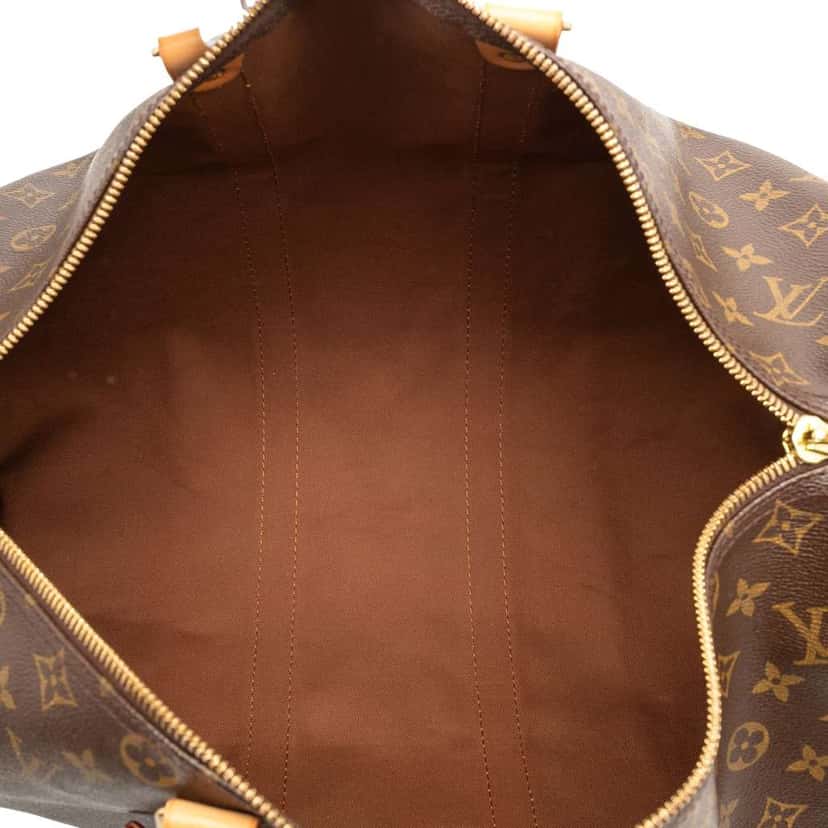 Louis Vuitton Monogram Keepall 45 Brown Good condition - Model View