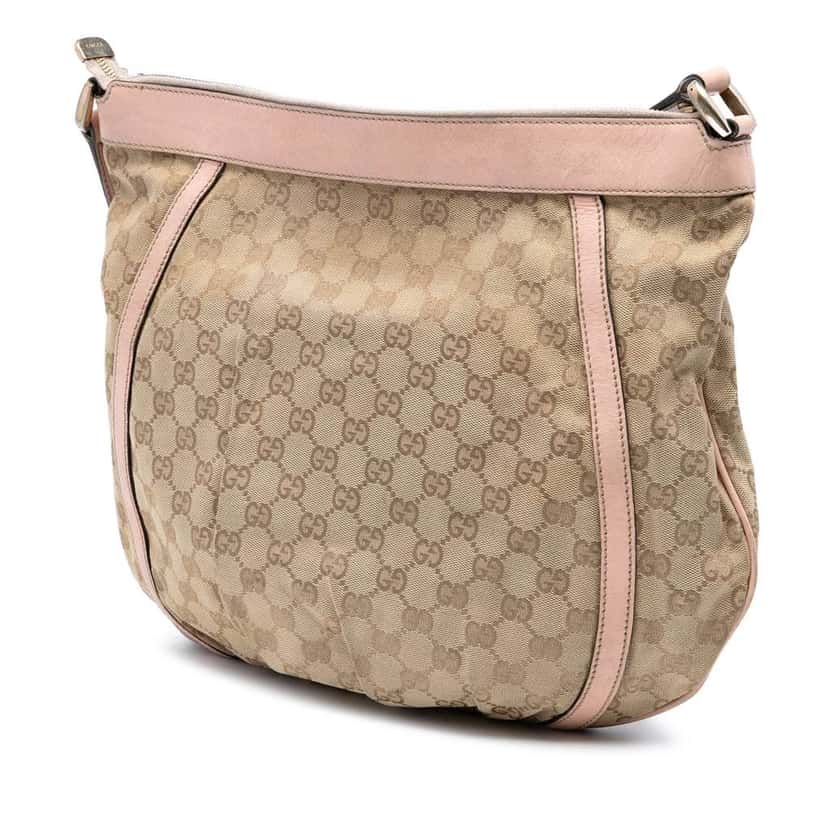Gucci GG Canvas Abbey D Ring Crossbody Brown Canvas Good condition - Back View