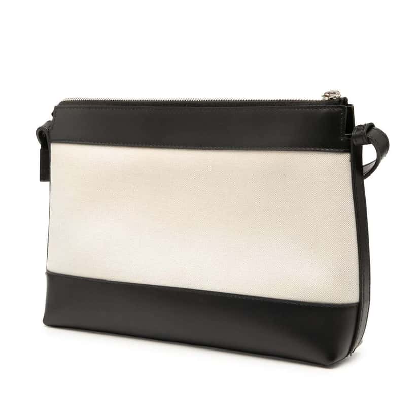 Balenciaga Canvas Navy Crossbody White Canvas Good condition - Back View