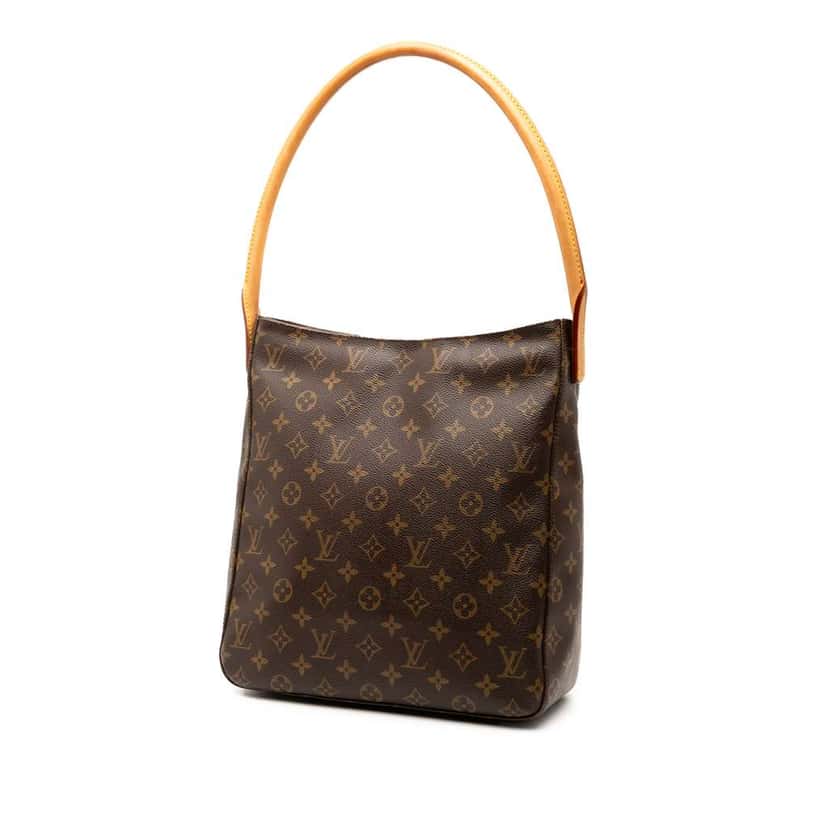 Louis Vuitton Monogram Looping GM Brown Good condition - Back View