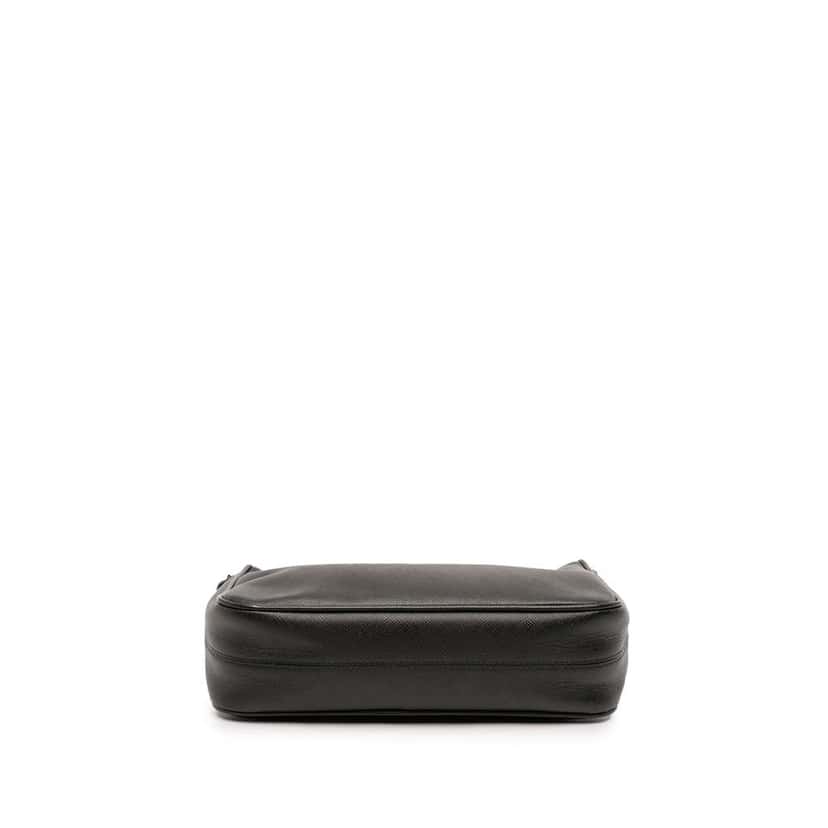 Prada Saffiano Re Edition 2005 Satchel Black Leather Good condition - Inside View