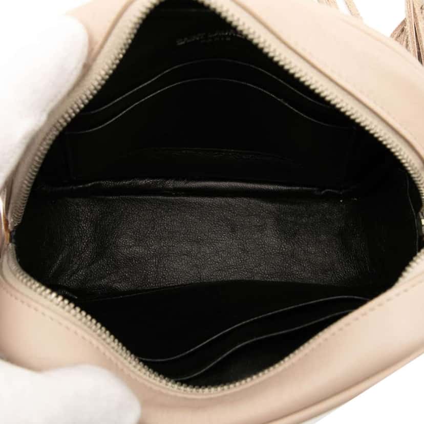 Saint Laurent Nappa Monogram Blogger Bag Brown Leather Good condition - Model View