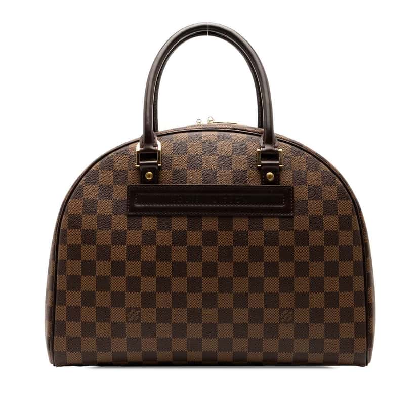 Louis Vuitton Damier Ebene Nolita Brown Good condition - Front View
