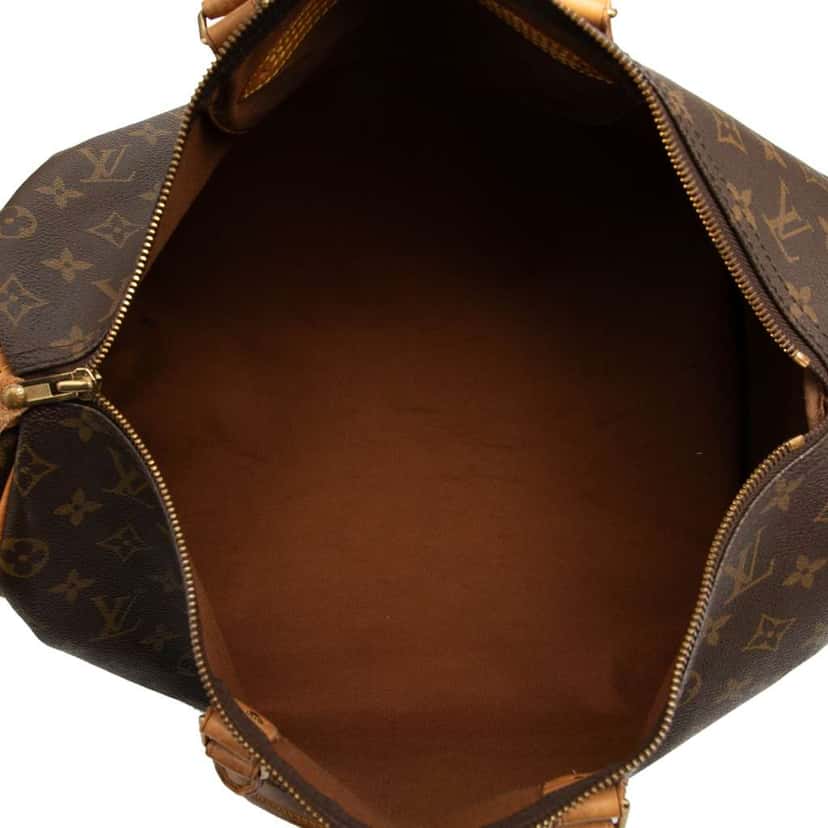 Louis Vuitton Monogram Speedy 40 Brown Good condition - Model View