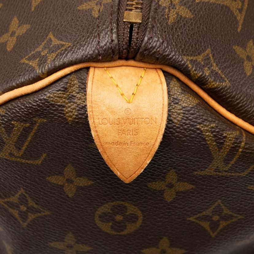 Louis Vuitton Monogram Speedy 40 Brown Good condition - Box View