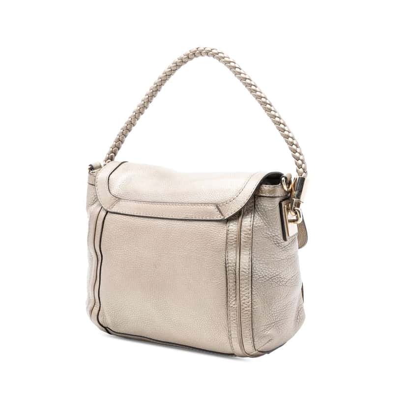 Gucci Leather Bella Satchel Gold Leather Very good condition - Back View