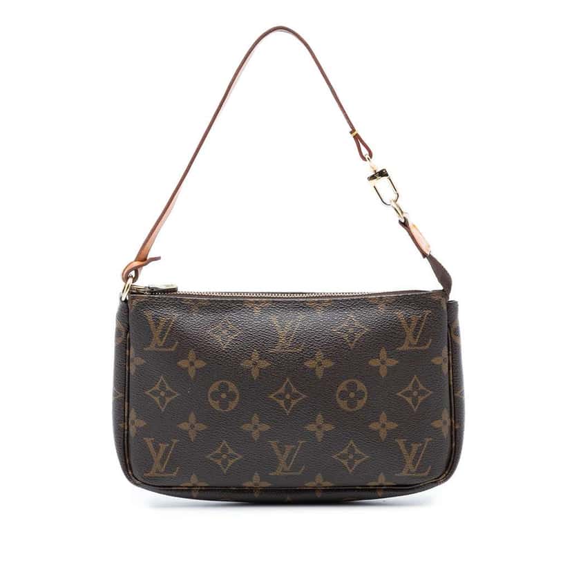 Louis Vuitton Monogram Pochette Accessoires Brown Good condition - Front View