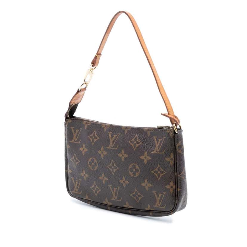 Louis Vuitton Monogram Pochette Accessoires Brown Good condition - Back View