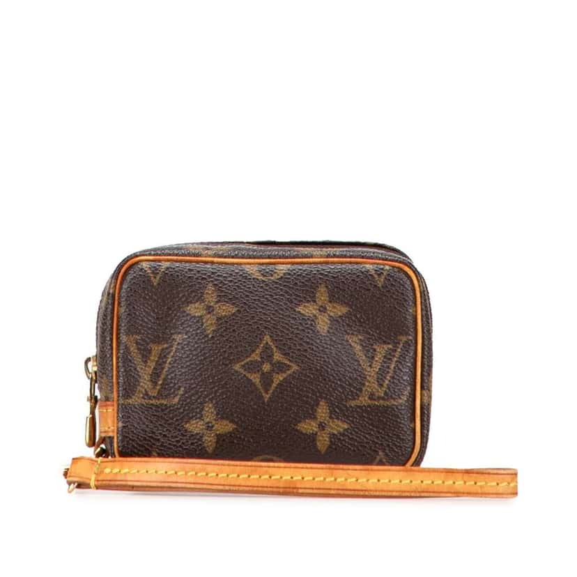Louis Vuitton Monogram Trousse Wapity Brown Very good condition - Front View