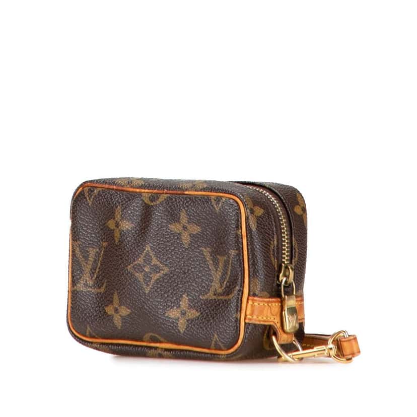 Louis Vuitton Monogram Trousse Wapity Brown Very good condition - Back View