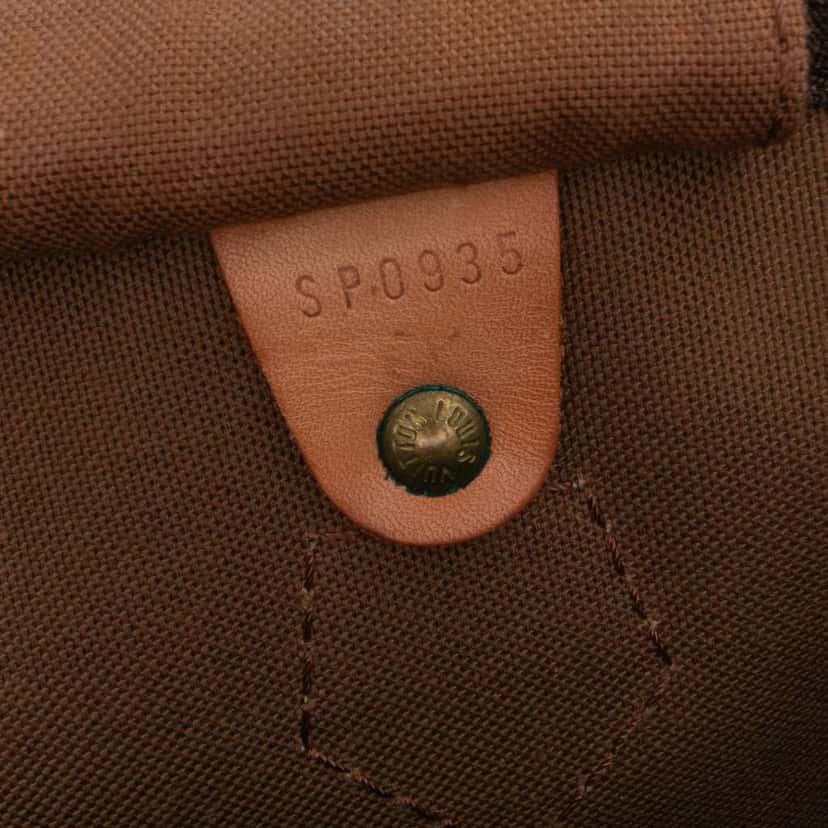 Louis Vuitton Monogram Speedy 40 Brown Good condition - Box View