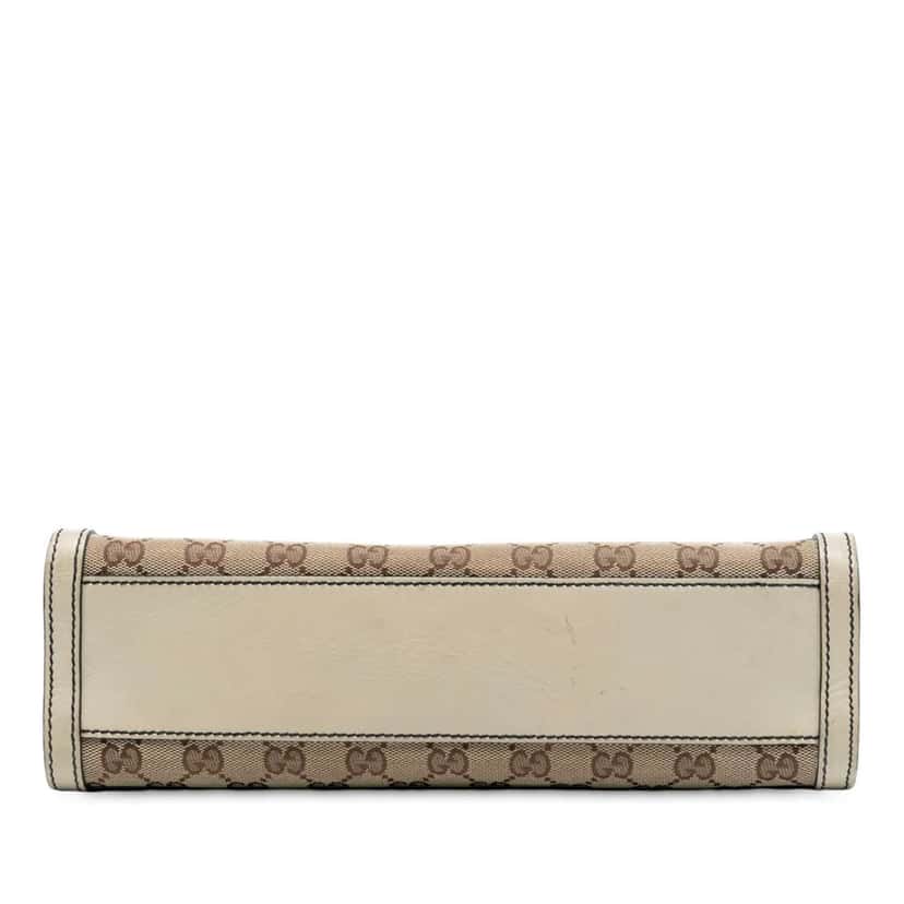 Gucci Medium GG Canvas Emily Shoulder Bag Brown Canvas Good condition - Inside View