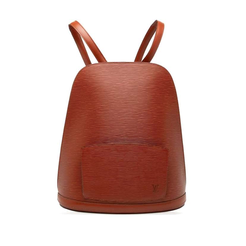 Louis Vuitton Epi Gobelins Brown Leather Good condition - Front View