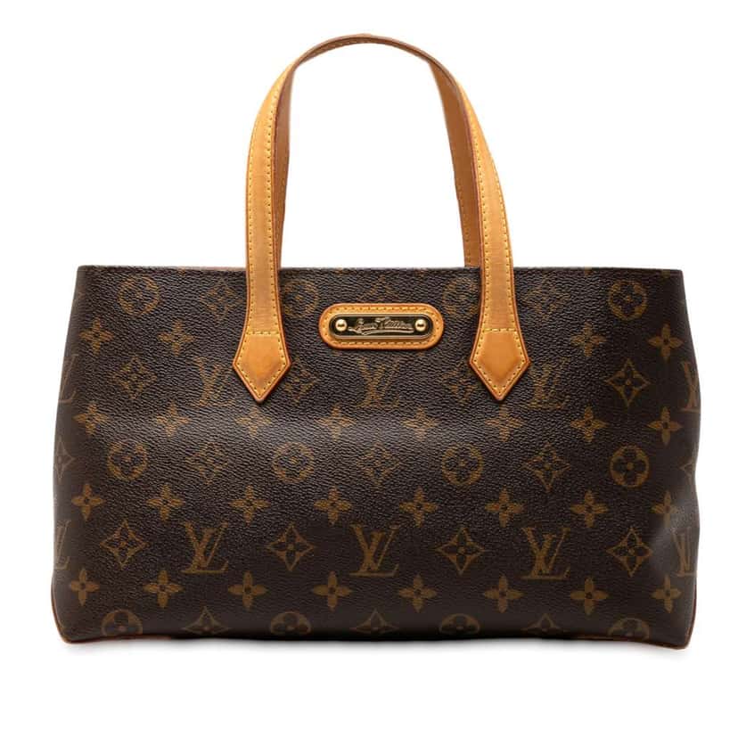 Louis Vuitton Monogram Wilshire PM Brown Good condition - Front View