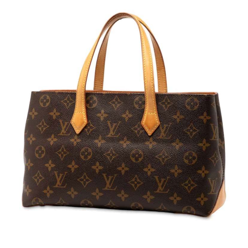 Louis Vuitton Monogram Wilshire PM Brown Good condition - Back View
