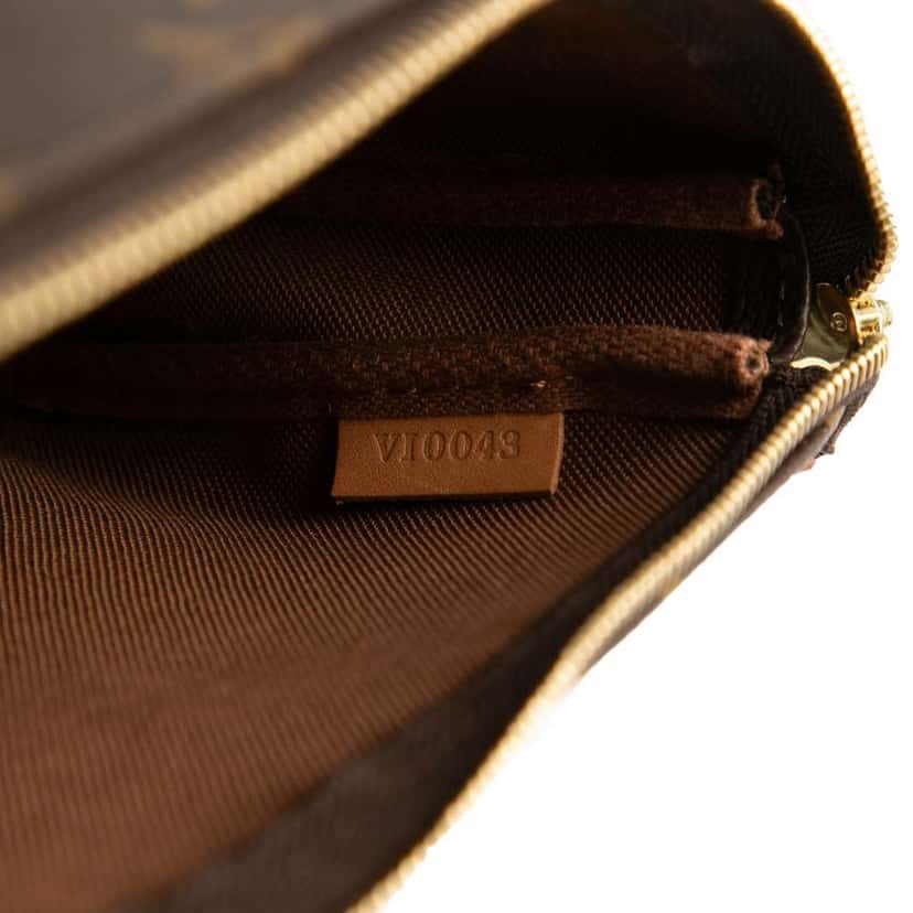 Louis Vuitton Monogram Pochette Accessoires Brown Good condition - Box View