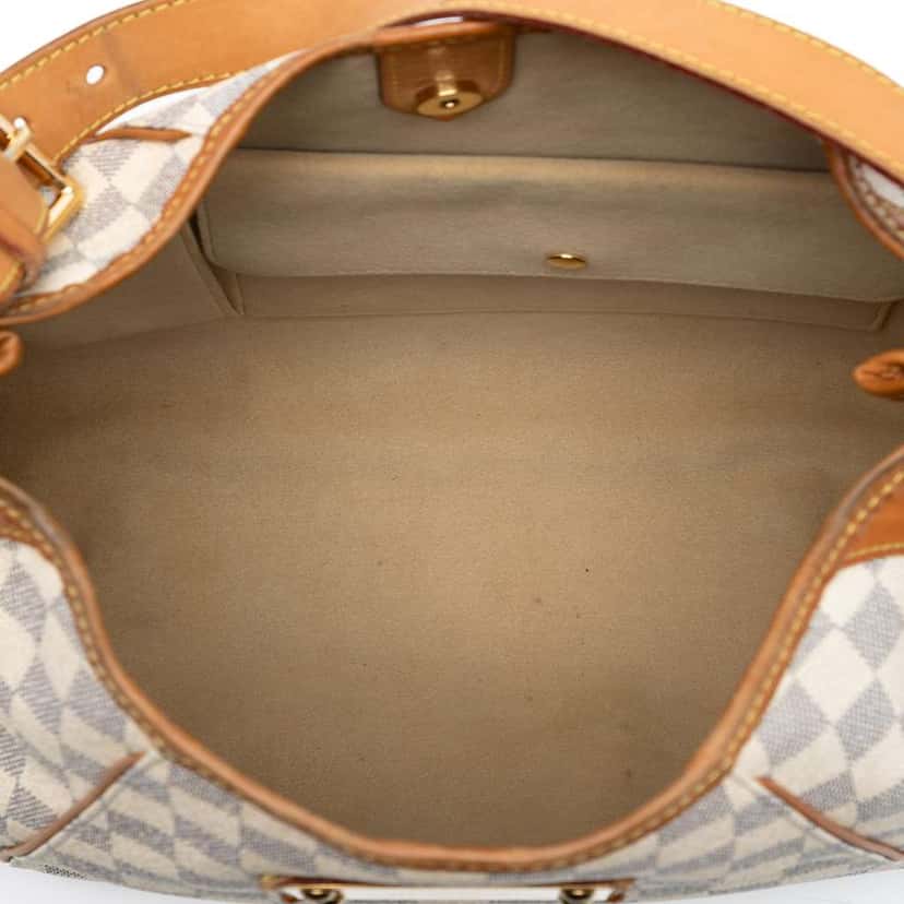 Louis Vuitton Damier Azur Galliera PM White Good condition - Model View