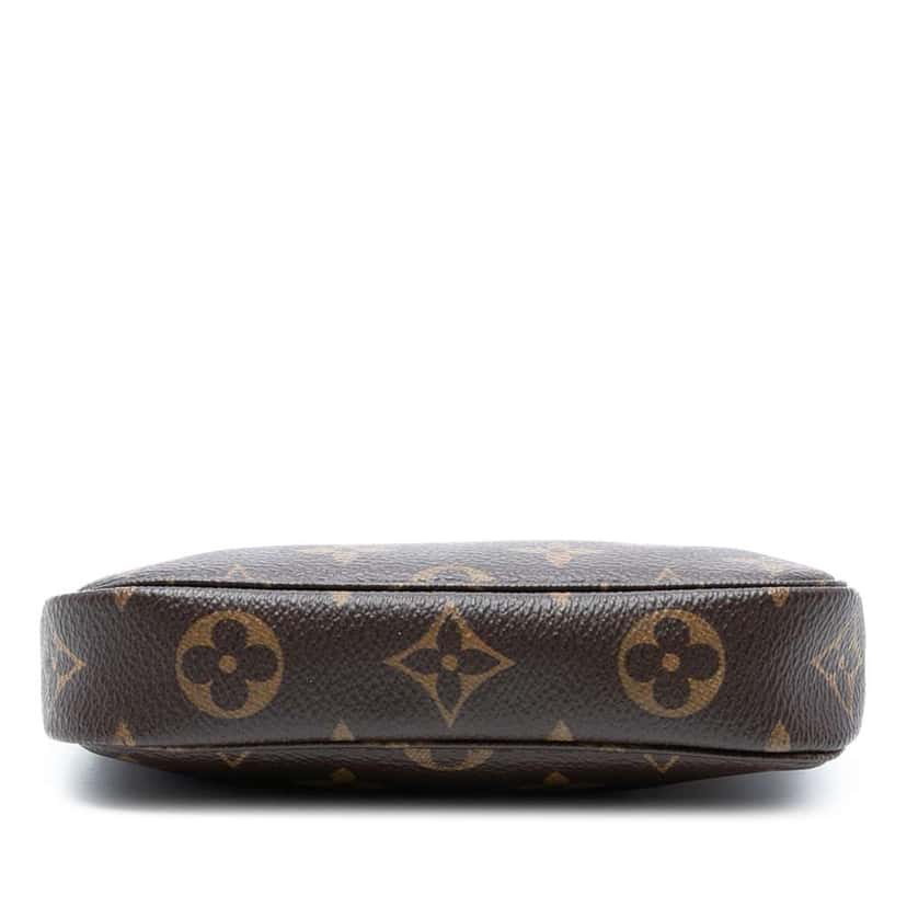 Louis Vuitton Monogram Mini Pochette Accessoires Brown Good condition - Inside View