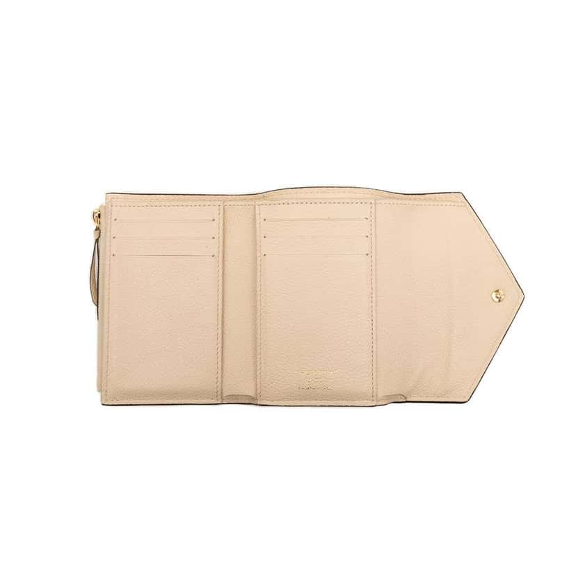 Louis Vuitton Monogram Empreinte Victorine Wallet Brown Leather Good condition - Box View
