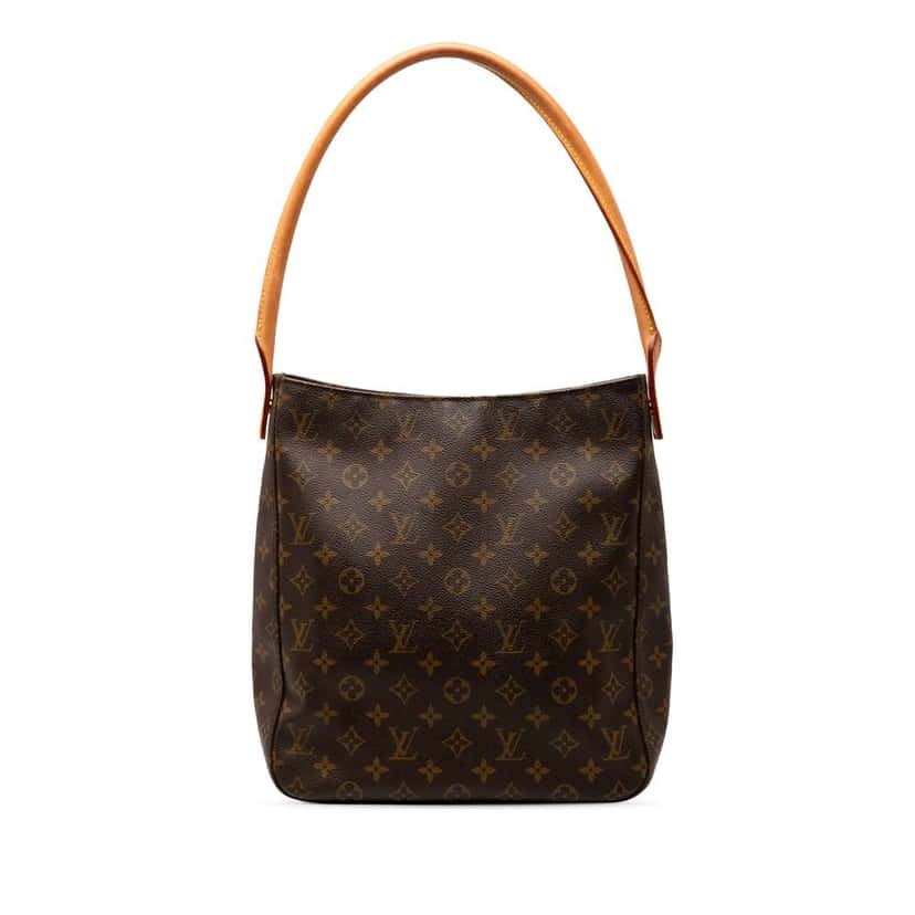 Louis Vuitton Monogram Looping GM Brown Good condition - Front View