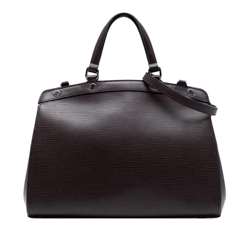 Louis Vuitton Epi Brea MM Purple Leather Good condition - Front View