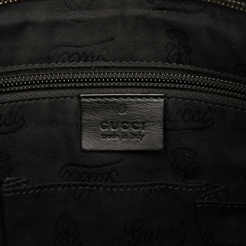 Gucci GG Imprime Web Crossbody Black Canvas Good condition - Box View