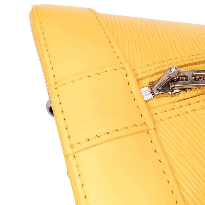 Louis Vuitton Epi Alma GM Yellow Leather Good condition - Box View