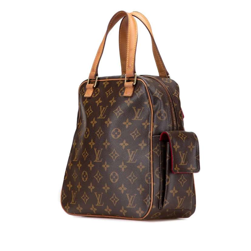 Louis Vuitton Monogram Excentri-Cite Brown Good condition - Back View