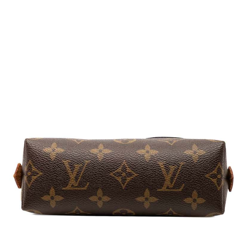 Louis Vuitton Monogram LV Story Cosmetic PM Pouch Brown Good condition - Inside View