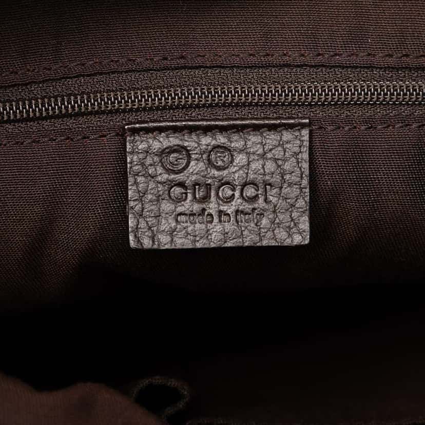 Gucci GG Crystal Crossbody Brown Very good condition - Box View