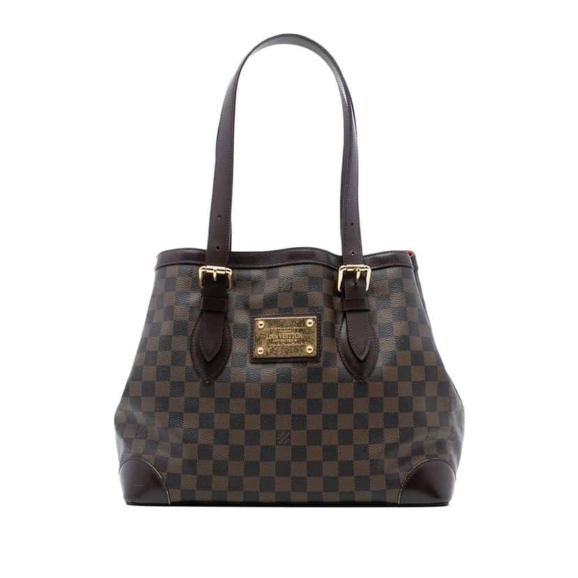 Louis Vuitton Damier Ebene Hampstead MM Brown Good condition - Front View