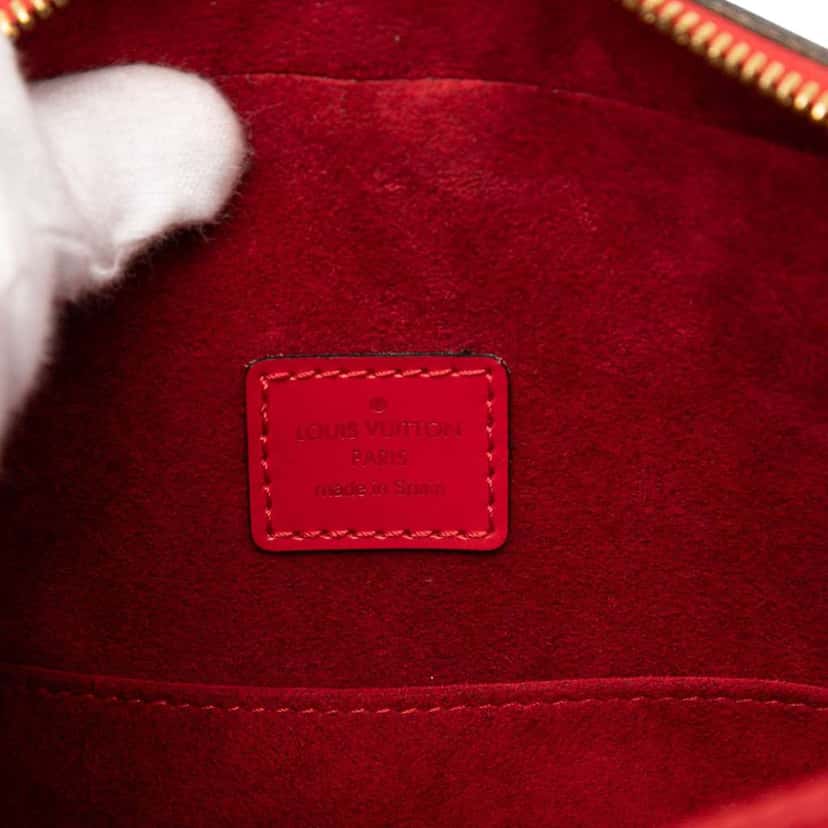 Louis Vuitton Epi Voltaire Red Leather Good condition - Box View