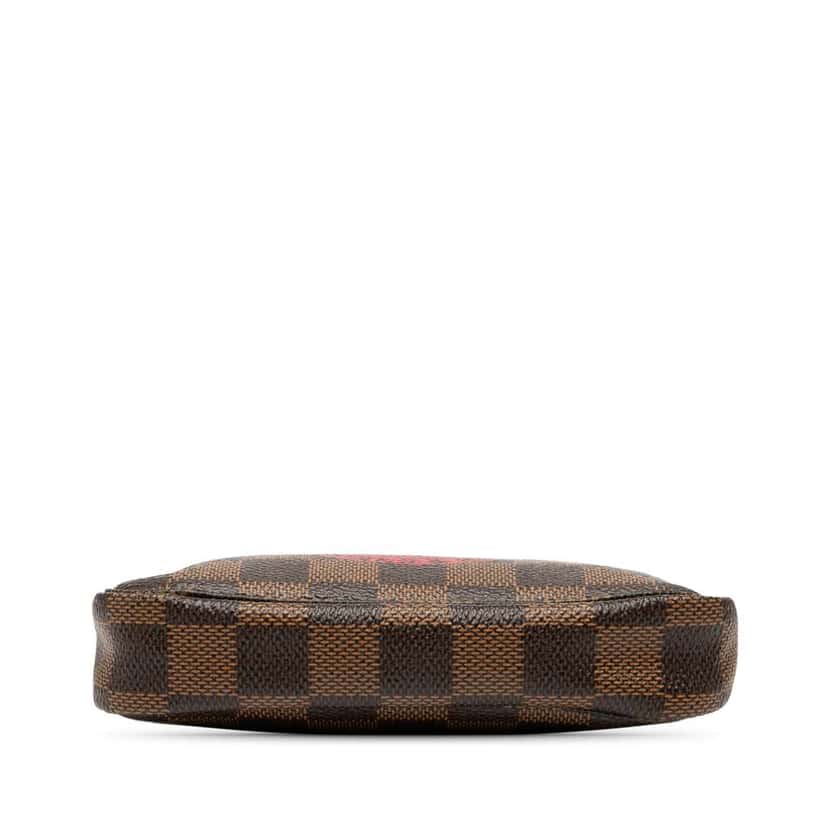 Louis Vuitton Damier Ebene Trunks and Bags Mini Pochette Accessoires Brown Very good condition - Inside View