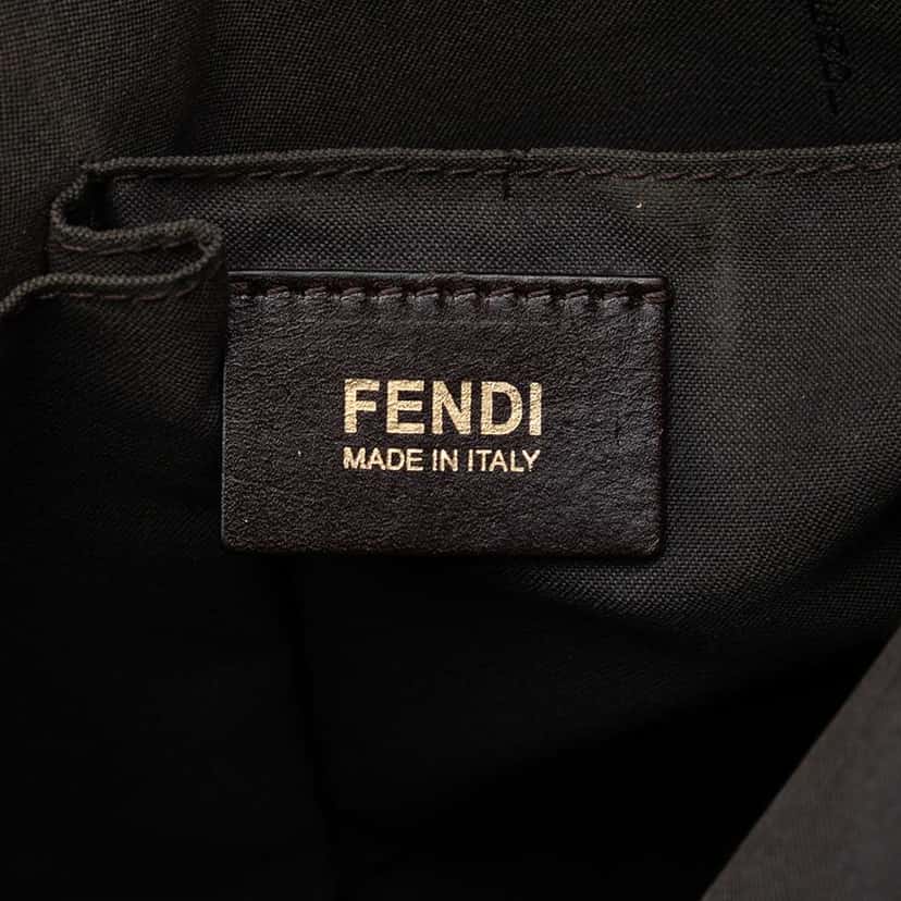 Fendi Zucca Spalmati Crossbody Brown Canvas Good condition - Box View