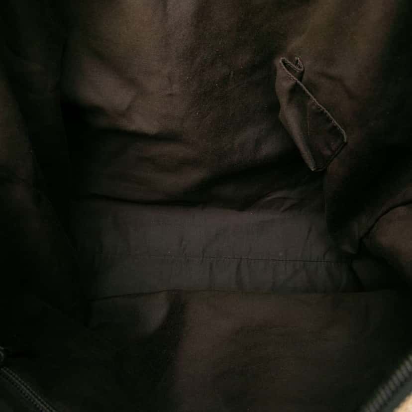 Gucci GG Canvas Web Tote Brown Canvas Good condition - Model View
