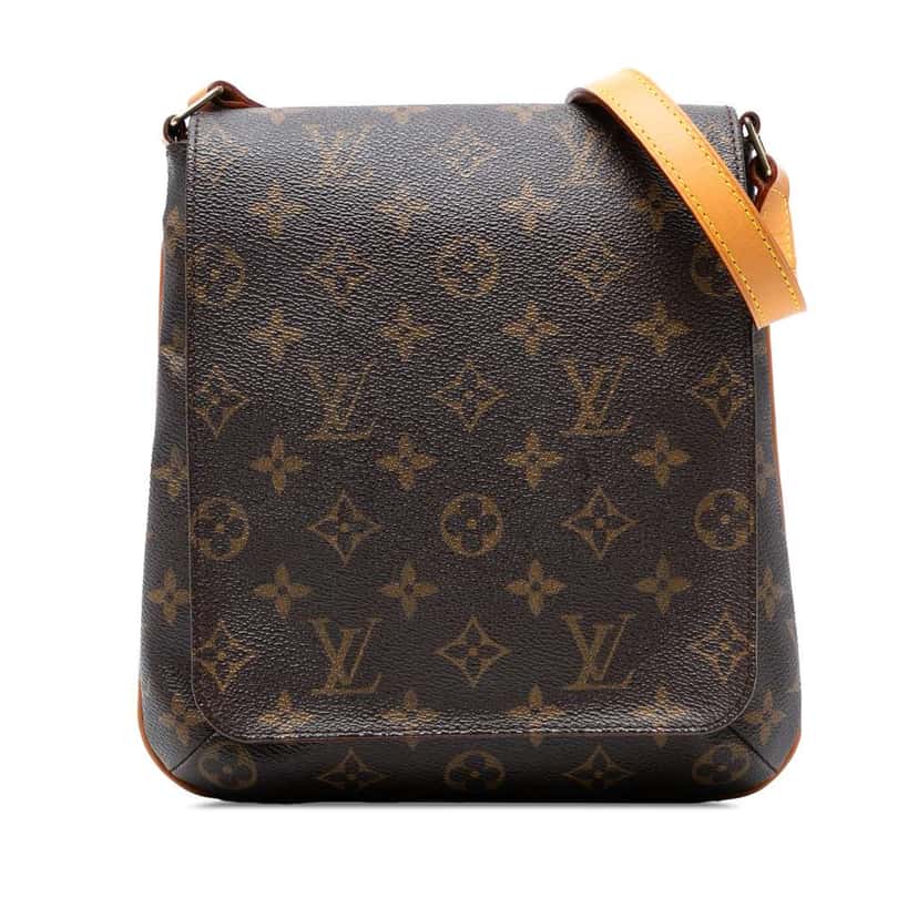 Louis Vuitton Monogram Musette Salsa PM Long Strap Brown Good condition - Front View