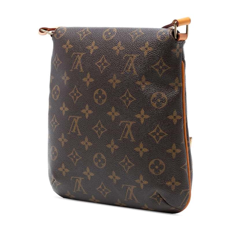 Louis Vuitton Monogram Musette Salsa PM Long Strap Brown Good condition - Back View