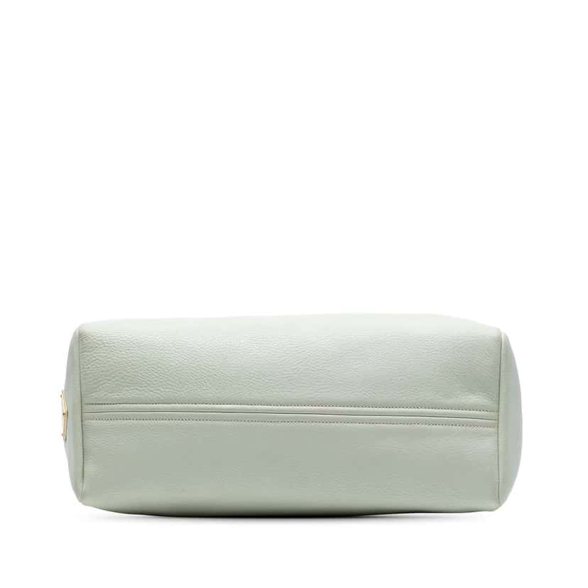 Prada Vitello Daino Tote White Leather Good condition - Inside View