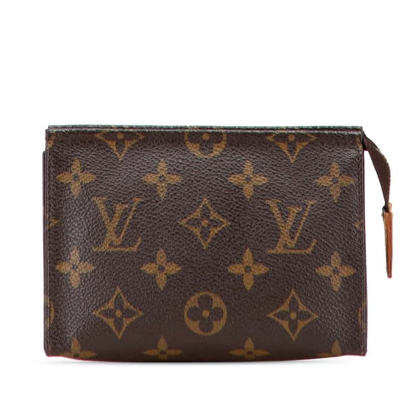Louis Vuitton Monogram Toiletry Pouch 15 Brown Very good condition - Front View