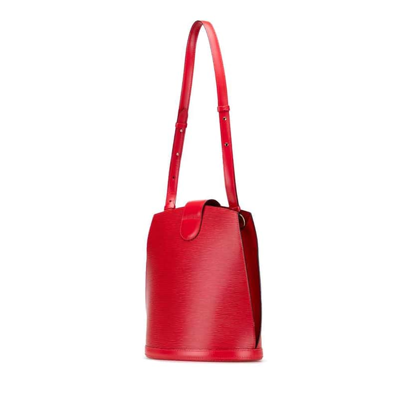 Louis Vuitton Epi Cluny Red Leather Good condition - Back View