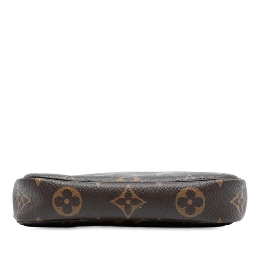 Louis Vuitton Monogram Mini Pochette Accessoires Brown Very good condition - Inside View