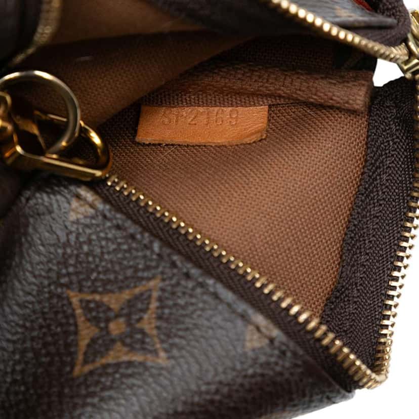 Louis Vuitton Monogram Mini Pochette Accessoires Brown Very good condition - Box View