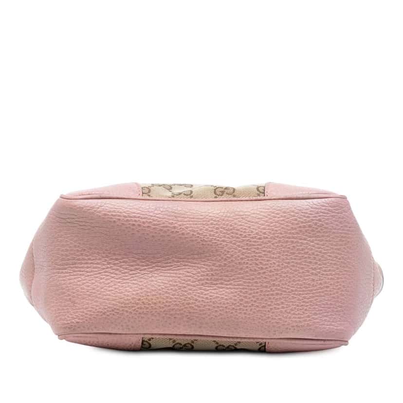 Gucci Small GG Canvas Bree Satchel Brown Canvas Good condition - Inside View