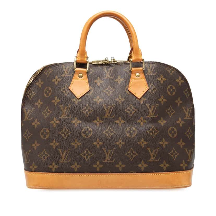 Louis Vuitton Monogram Alma PM Brown Good condition - Front View