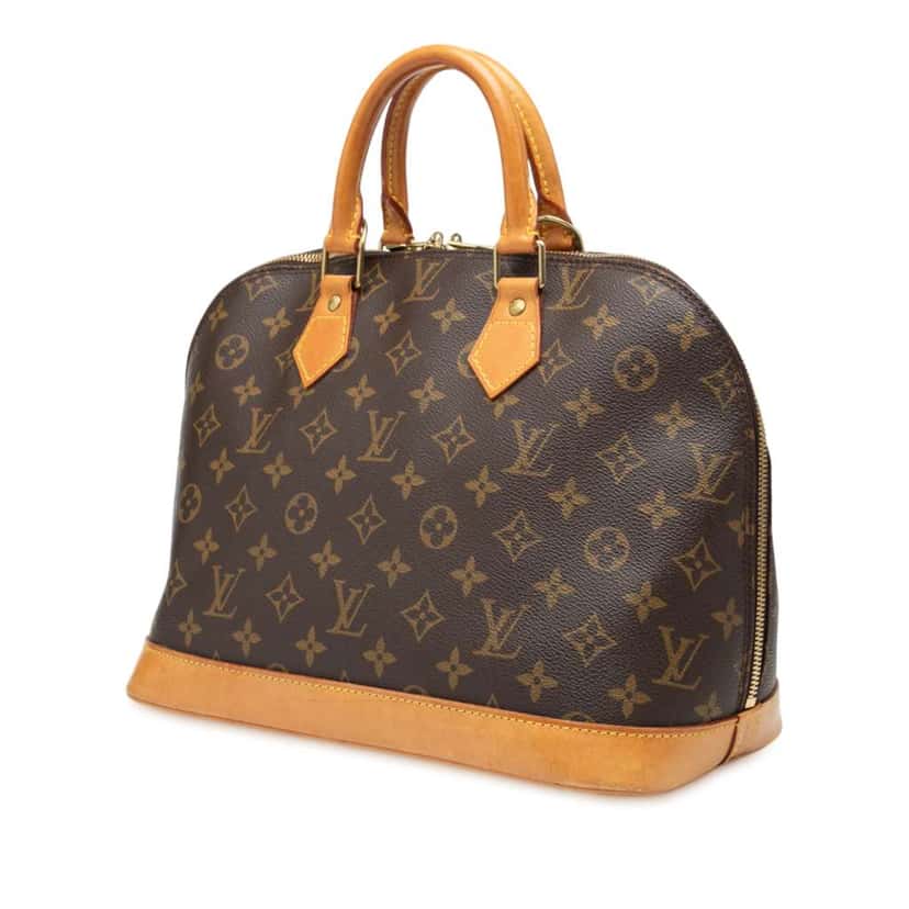 Louis Vuitton Monogram Alma PM Brown Good condition - Back View