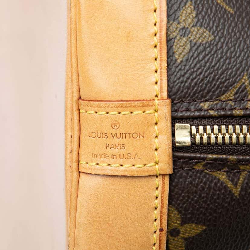 Louis Vuitton Monogram Alma PM Brown Good condition - Box View