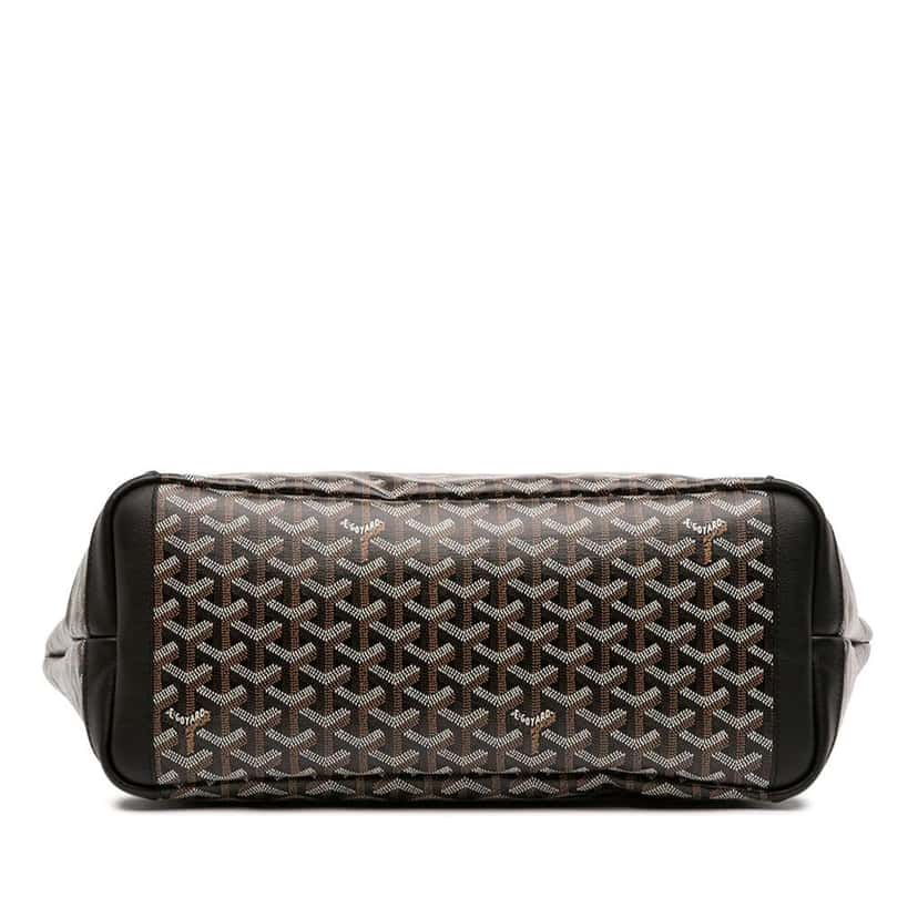 Goyard Goyardine Artois MM Black Canvas Good condition - Inside View